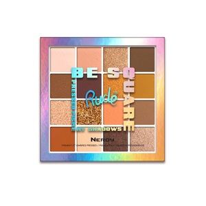 NEW Rude Cosmetics “Nerdy” Be Square Eyeshadow Palette, Makeup